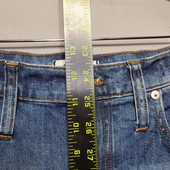 Madewell Jeans Womens 31 Blue High Rise Slim Boyjean Stretch Denim Pants Casual - Picture 12 of 16